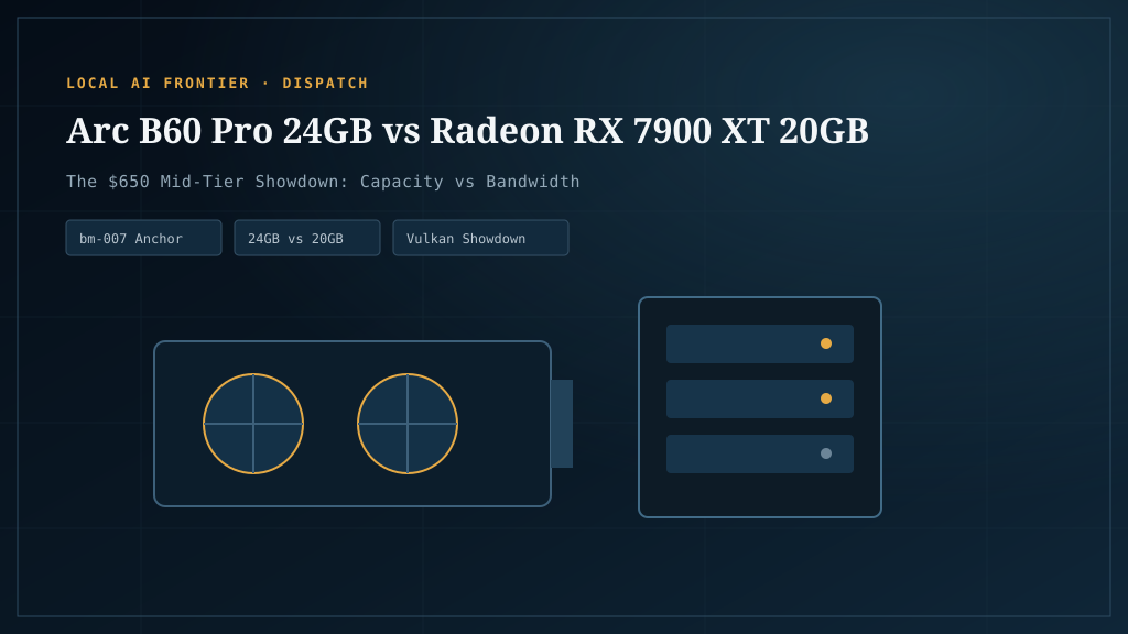 Arc B60 vs RX 7900 XT: a real comparison, not a chart fight