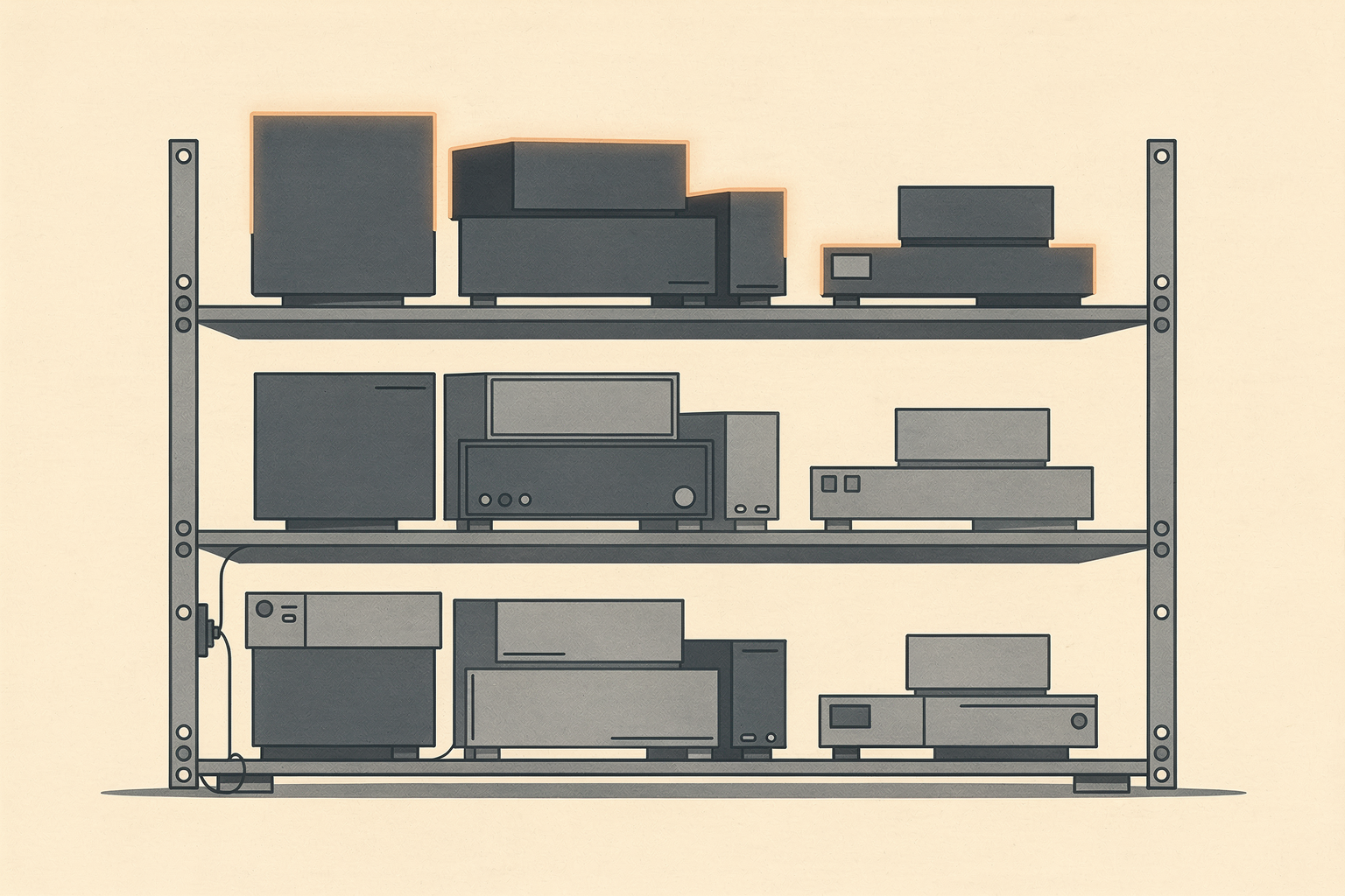 The open-source LLM landscape in July 2026 — hero illustration